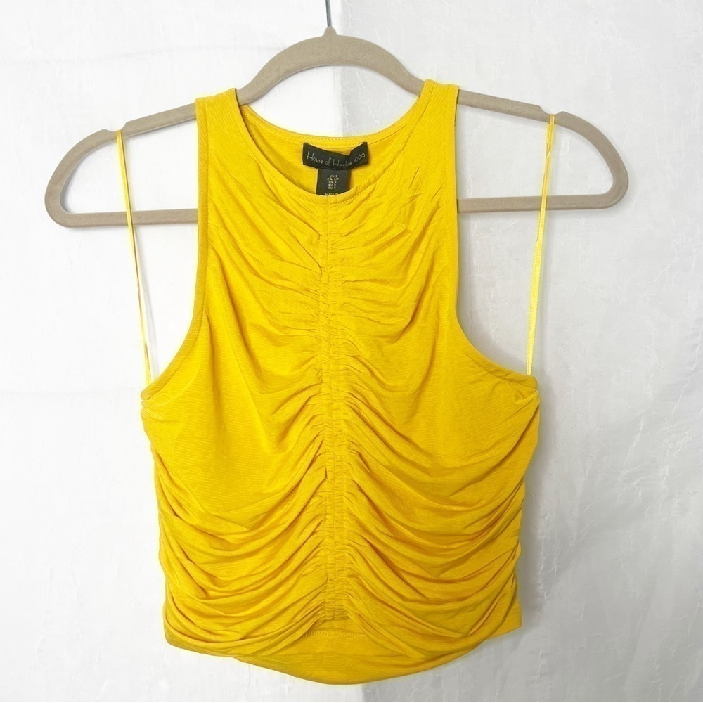 NEW with tags House of Harlow Ruched crop Top